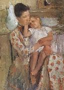 Mary Cassatt Amy and her child Germany oil painting artist